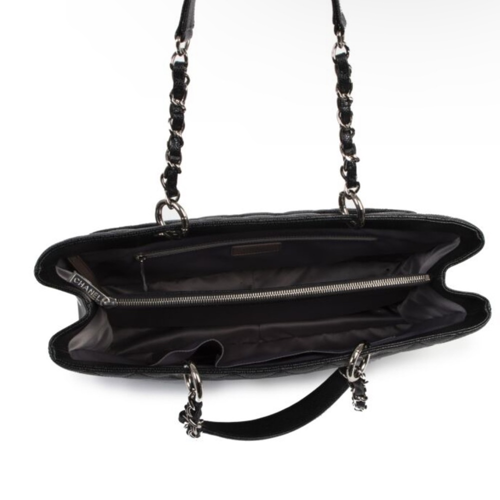Chanel Black Caviar Grand Shopping Tote (GST) - Picture 3 of 9